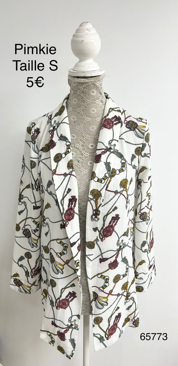 Blazer fleuri Pimkie taille M