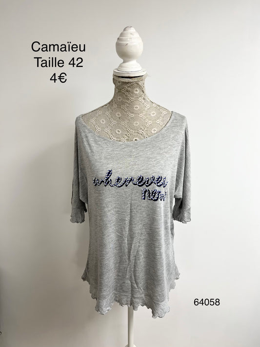 T-shirt Camaïeu #64058