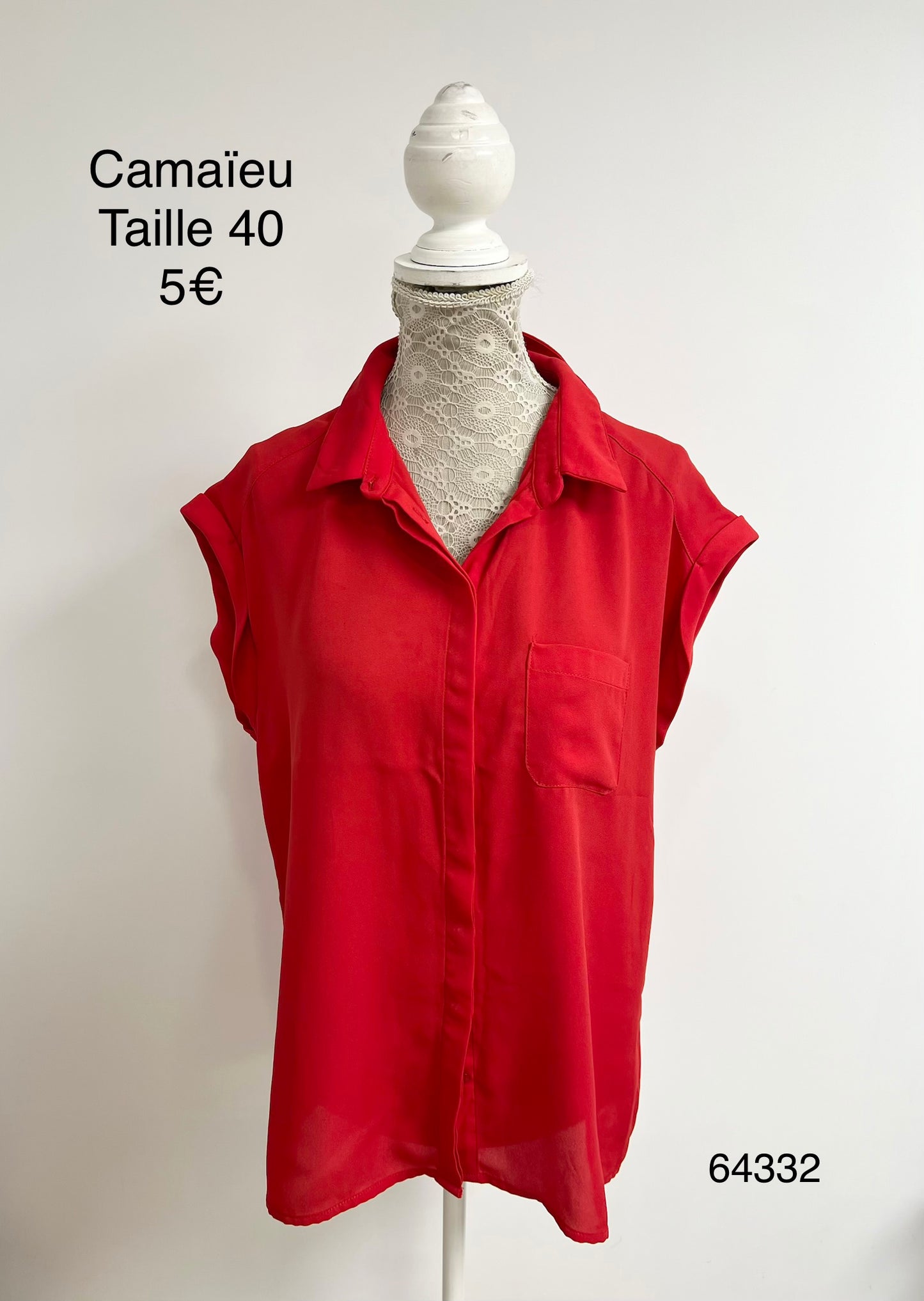 Chemise camaïeu #64332