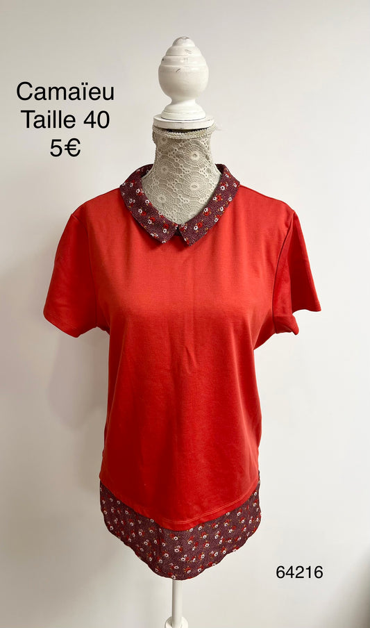 T-shirt camaïeu #64216